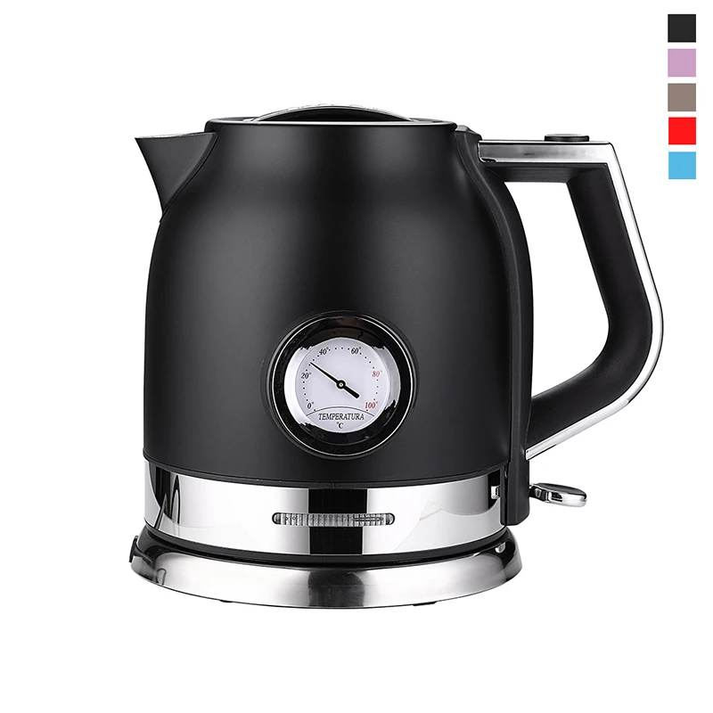 1.8 L elektrikli su ısıtıcısı paslanmaz çelik çay kahve termo pot mutfak akıllı düdük su ısıtıcısı semaver sıcaklık göstergesi ile Sonifer