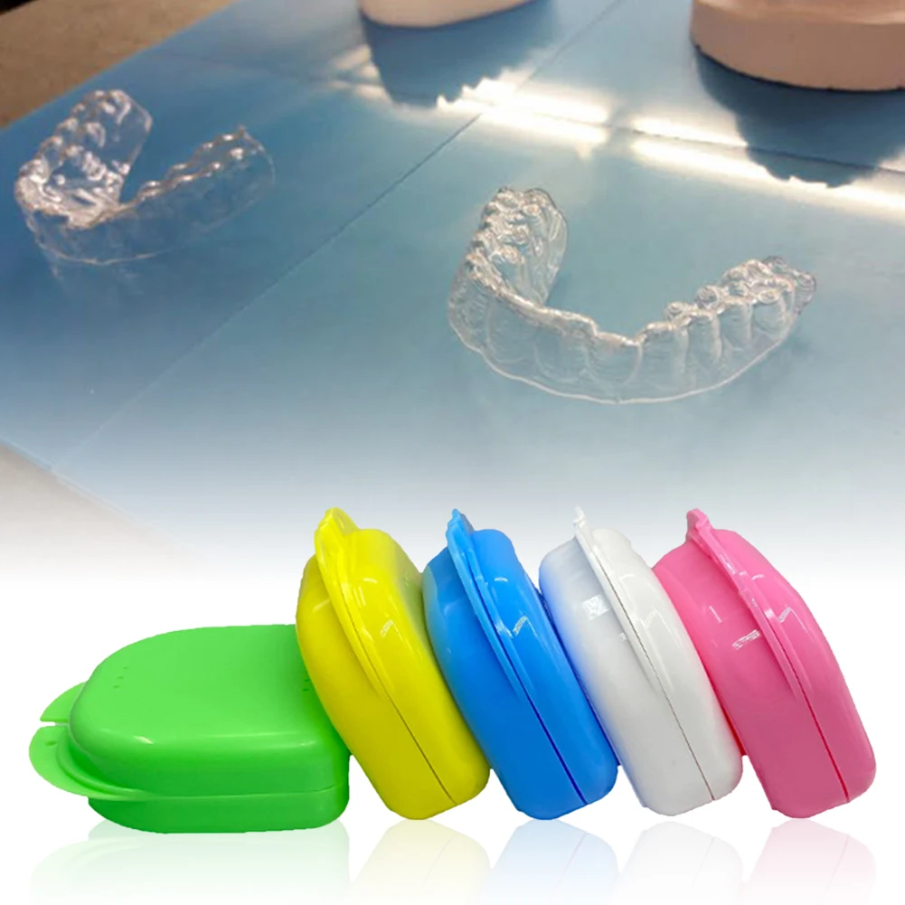 1 Adet Diş Invisalign Tutucu Kılıf Protez Saklama kutusu Konteyner Yanlış Diş Aletleri Organizatör Diş Hekimi Ağız Bakımı Aksesuarları