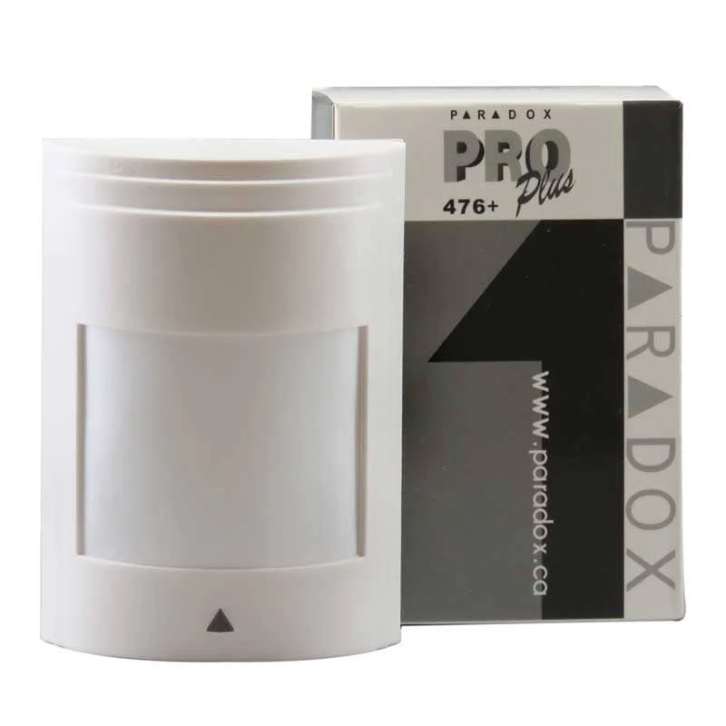 (1 ADET) kapalı hareket Sensörü Paradox PA-476 Kablolu geniş açı 110 derece PIR detektörü Ev Alarm Güvenlik Aksesuarları