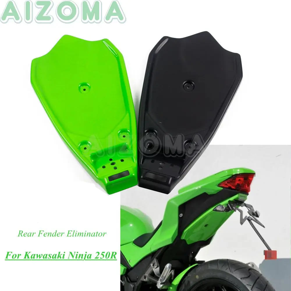 1 adet Sokak Motosiklet Kuyruk Düzenli Arka Çamurluk Eliminator Kapak Çamurluklar Kawasaki Nİnja 250R 2008-2009 2010 2011 2012