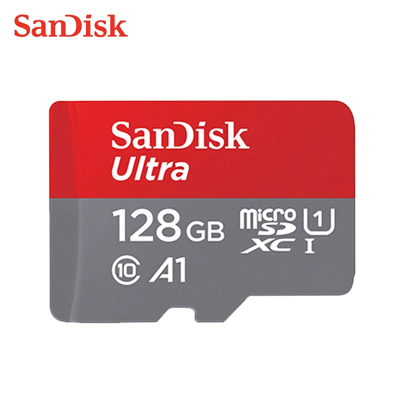 100 % Orijinal SanDisk hafıza kartı A1 128 GB micro SD Kart 16 gb 32 gb 64 gb sınıf 10 UHS - I flash bellek TF KART 256 GB microsd