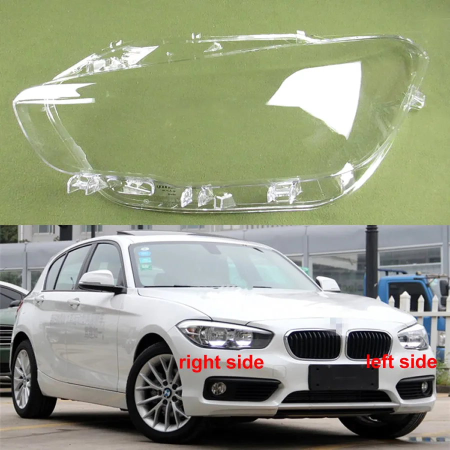 2015 -2019 BMW 1 Serisi F20 116i 118i 120i Hatchback Şeffaf Far Kapağı Far Kabuk Pleksiglas Oto Aksesuarları