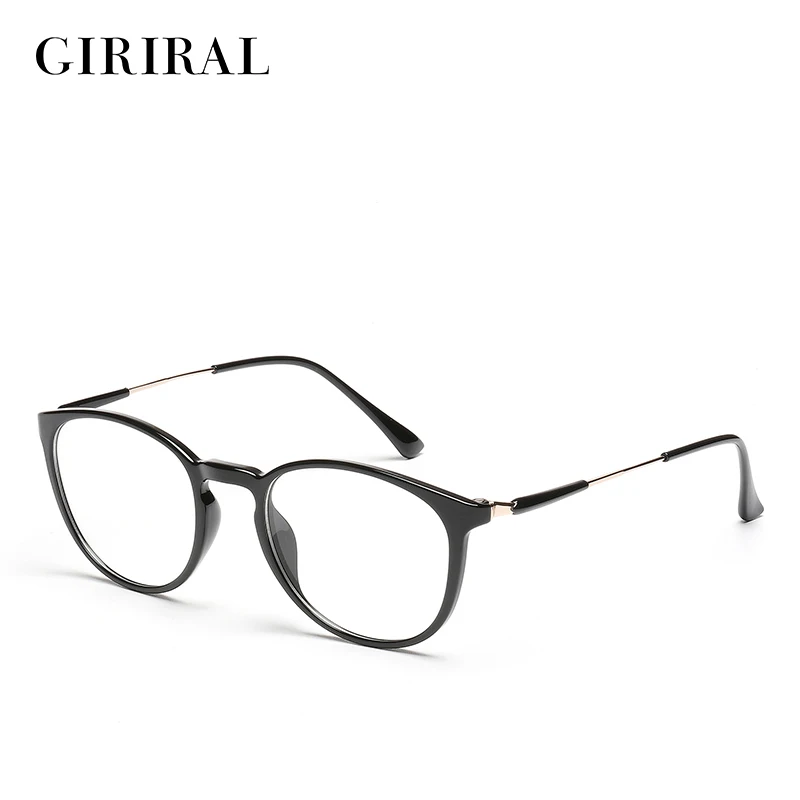 2018 TR90 kadın gözlük çerçevesi retro moda vintage temizle marka optik şeffaf gözlük çerçevesi #1-YX0259