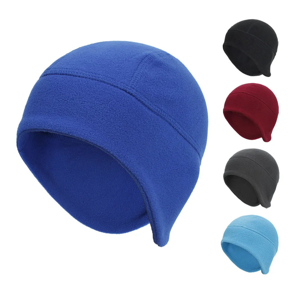 2020 Kış bisiklet şapka Açık koşu şapka erkekler kadınlar Kış earmuffs Şapka polar hafif sıcak kayak şapkası toptan bonnets