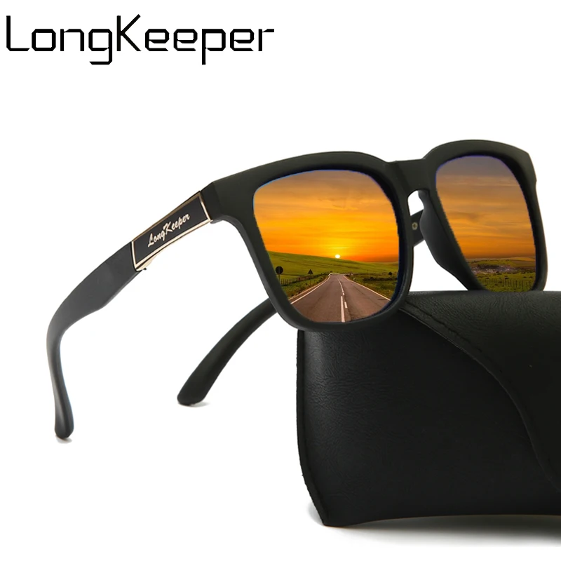 2020 Yeni Moda Kare güneş Gözlüğü UV400 Erkek Gözlük Klasik Retro Marka Tasarım Erkek Sürüş Eyeware Gafas De sol Polarize 