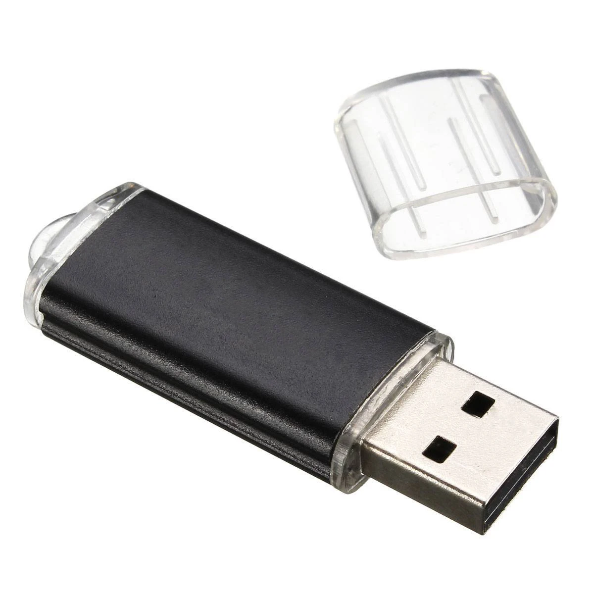 256 MB USB 2.0 Flash U disk siyah
