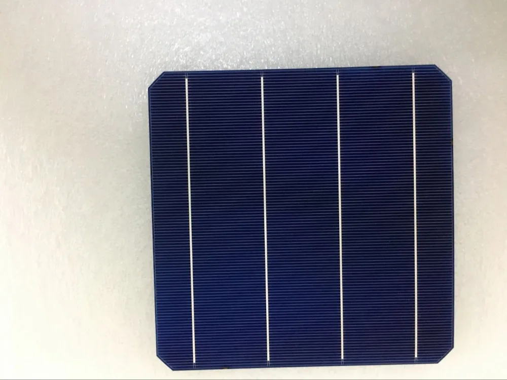 30 Adet Monokristal Silikon Güneş Pilleri 156x156mm 4.9 W/Adet Fotovoltaik Mono güneş PANELI