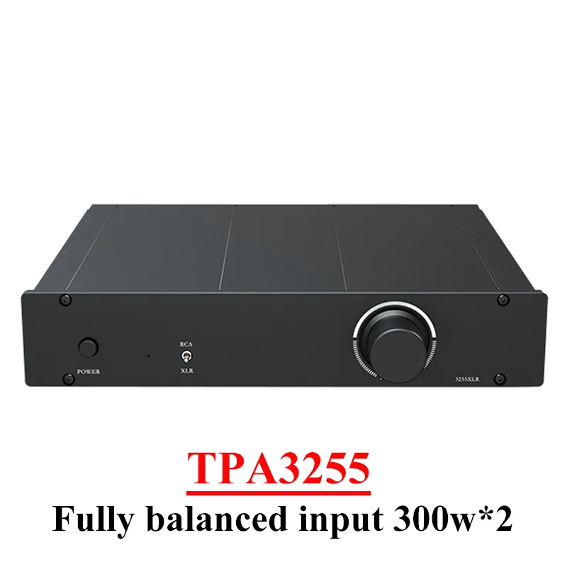 300w * 2 TPA3255 Dijital güç amplifikatörü Yüksek Güç Düşük Bozulma Stereo Amplifikatör XLR Tam Dengeli Giriş RCA HİFİ Ses Amp