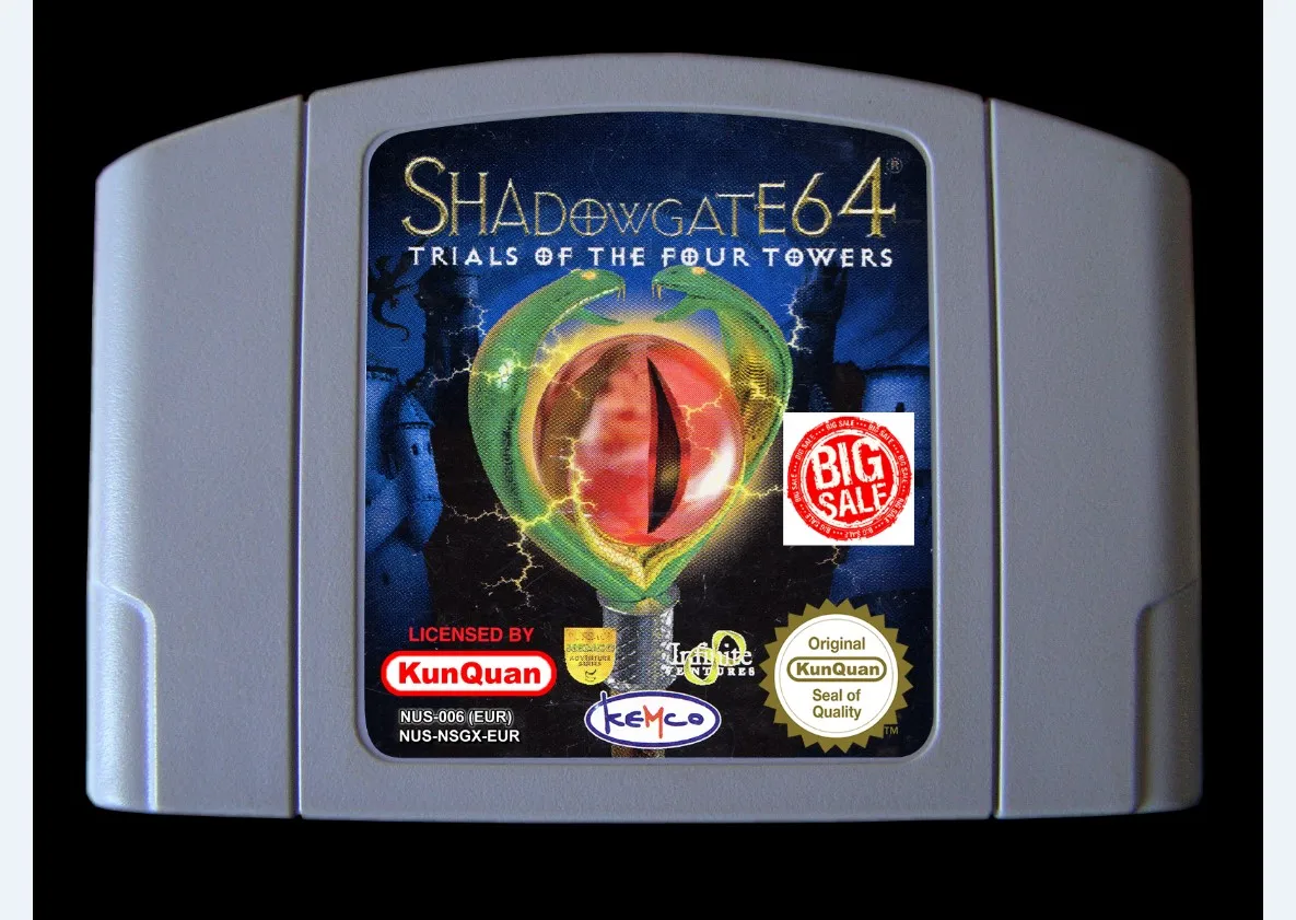 64 Bit Oyunlar ** Shadowgate 64 (İngilizce ABD Versiyonu!! )