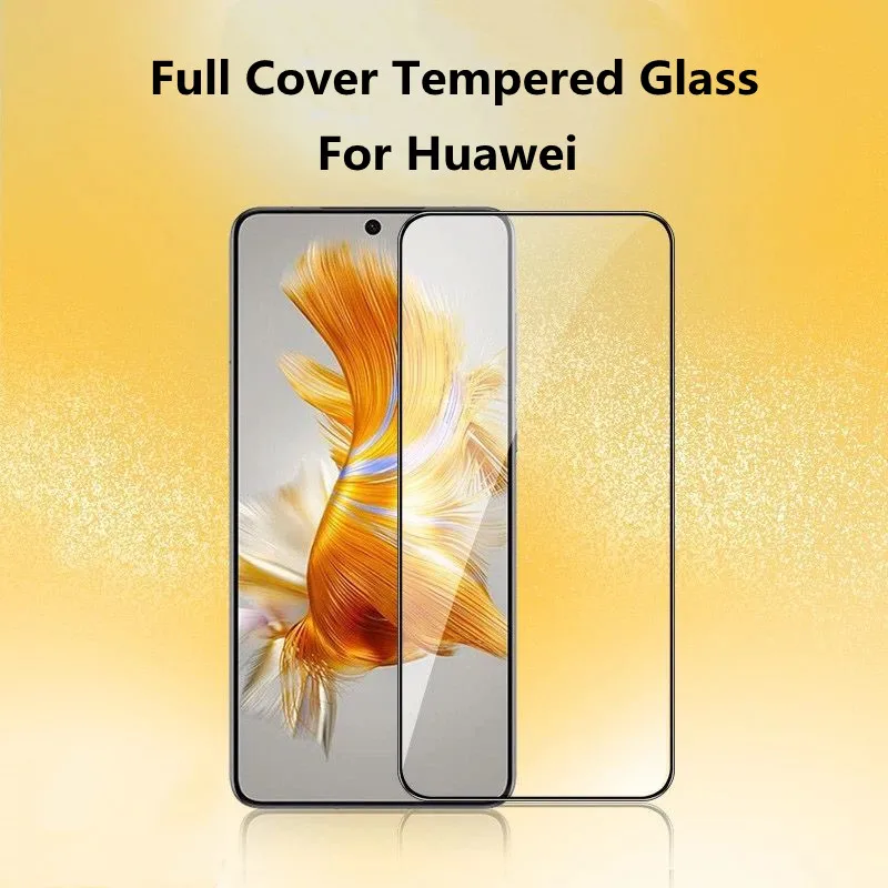 6D için Yüksek Kalite Temperli Cam Huawei Mate 50 30 20 Lite Ekran Koruyucu için Huawei P50 P40 P30 P20 Pro Nova Y70 Y90 Cam