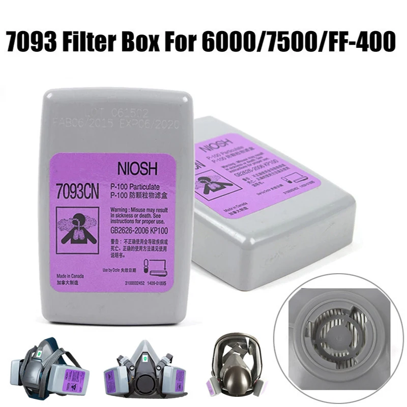 7093CN3M kullanıcı ihtiyaç olduğunda gaz silindir filtre parçacıklar/PM0 korumak için.3/6200/6800/7502 duman maskesi için uygun kaynak KM004