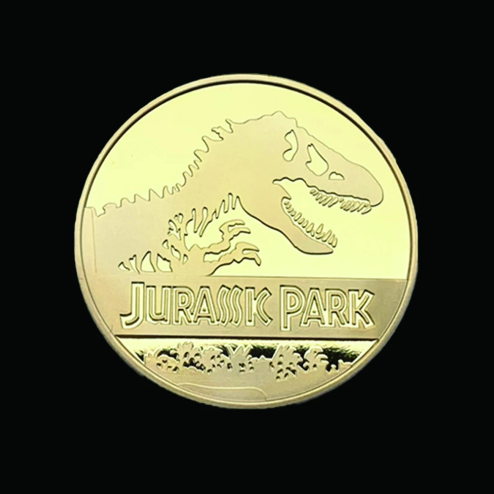 ABD Jurassic Park Dinozor Hatıra ABD Sikke Altın Koleksiyonu Yılbaşı Hediyeleri