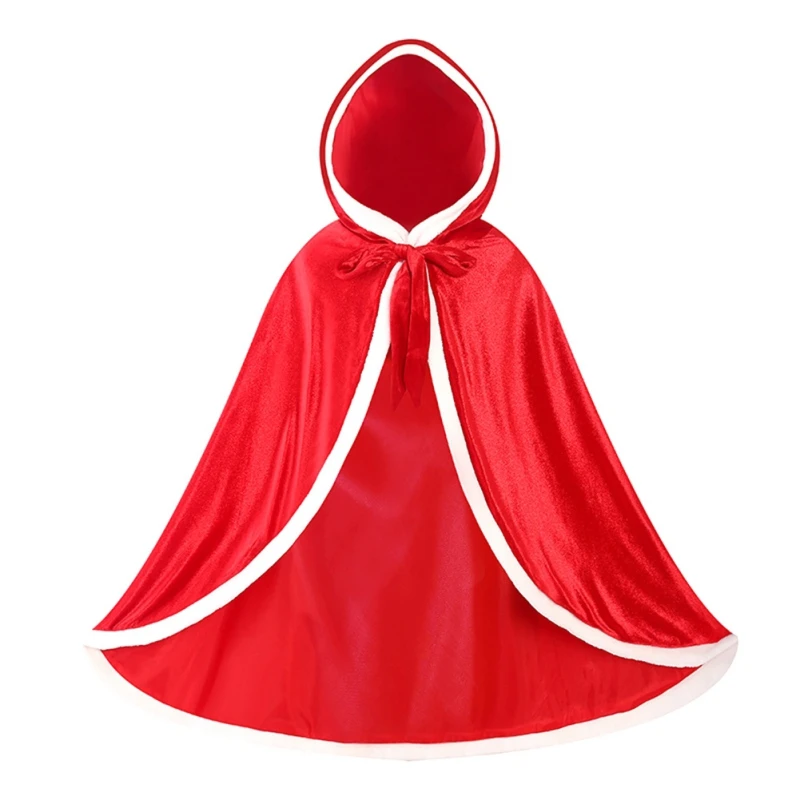 Bebek Kız kırmızı başlıklı kız Cadılar Bayramı Kostümleri Toddler Cosplay Peri Masalı Noel süslü elbise 3-10 Y Moda çocuklar için