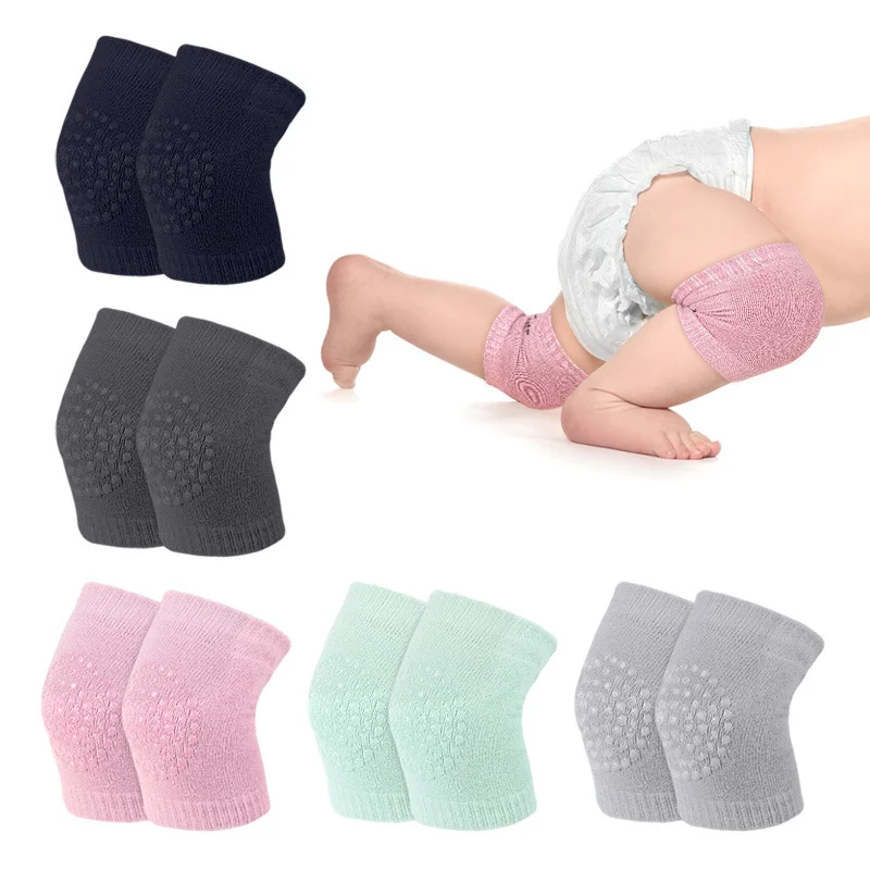 Bebek Zemin Emekleme Kneepad Çocuklar için Bebek Diz Koruma Kalkanı Koruyucu Ped bacak ısıtıcıları Kapak Çocuklar Diz Koruma Dirsek Pedi