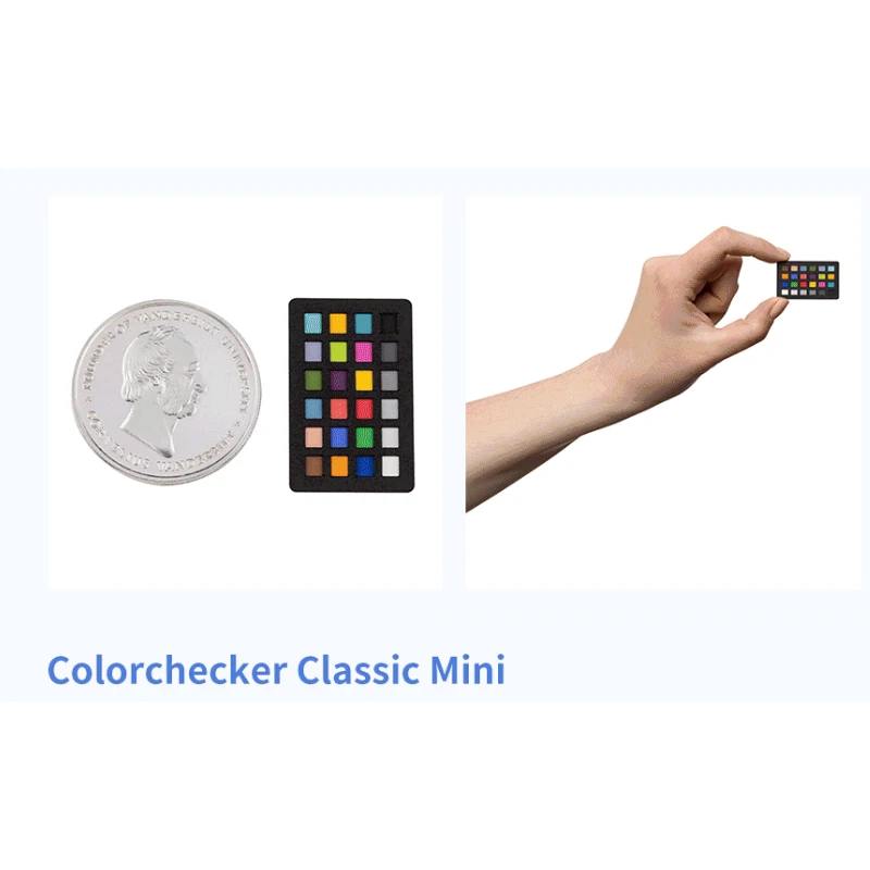 Charttu 24 ColorChecker Klasik Nano 50 * 70mm Testi Grafik Checker Paleti Kurulu Üstün Dijital Renk Düzeltme Özelleştirilmiş