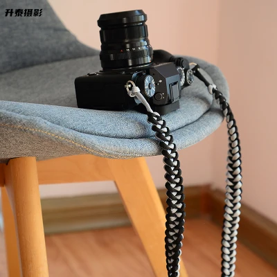 el dokuması Naylon halat Kamera Omuz Askısı Kemer Aynasız Dijital Leica Canon Fuji Nikon Olympus Pentax Sony DSLR