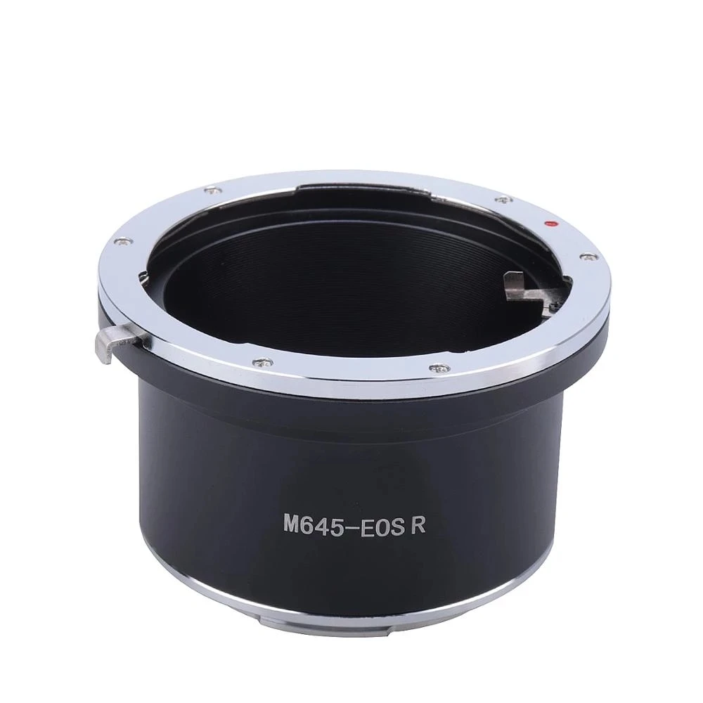 FOTGA canon için lens adaptör halkası EOSR RP R5 R6 RF Dağı Kamera Mamiya 645 M645 Lens