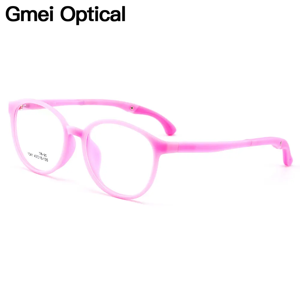 Gmei Optik Sağlıklı Ultra hafif TR90 Rahat Tam Jant Çocuk Gözlük Çerçeveleri çocuk Gözlük Çerçevesi Miyopi Gözlük M1041