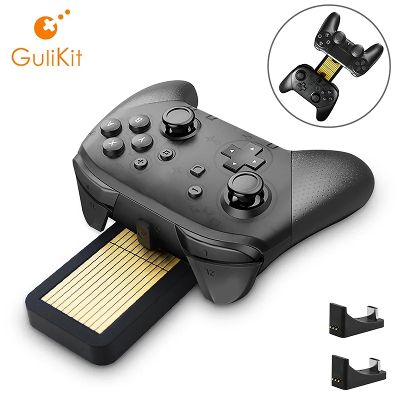 GuliKit NS23 Şarj Cihazı PS5 PS4 Xbox One Anahtarı Pro Oyun Denetleyicisi Gamepad Evrensel Denetleyici şarj standı Şarj İstasyonu