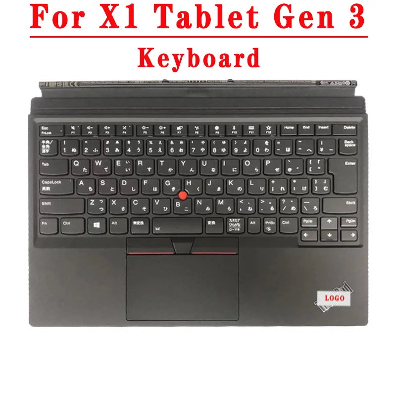 İngilizce Ve Japonca Çift Sürüm Klavye İçin Lenovo ThinkPad X1 Tablet Gen 3 ince Laptop Klavye