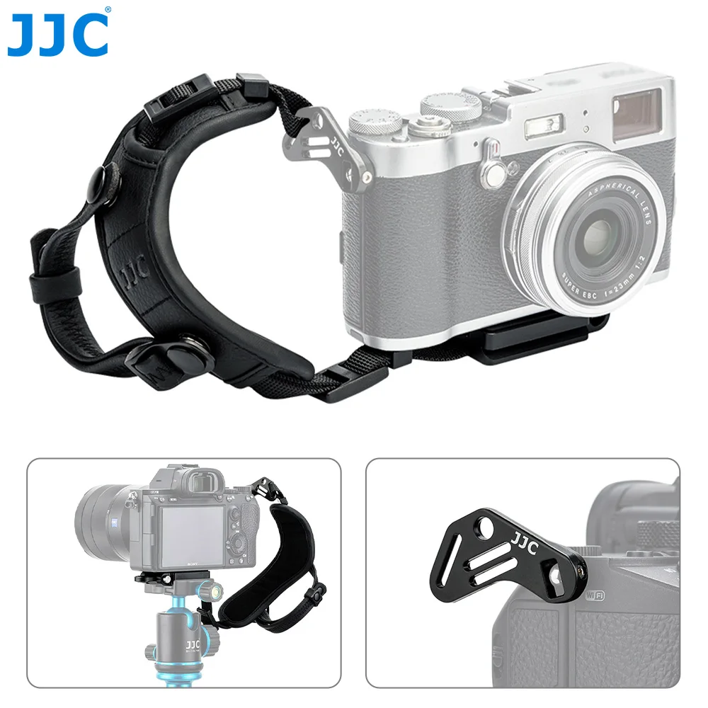 JJC Kamera El Bilek Kayışı Hızlı Bırakma Fuji Fijifilm XT5 XT4 XT3 XT30 II XT20 XT100 XT200 X100V X100F X100T X100S X100