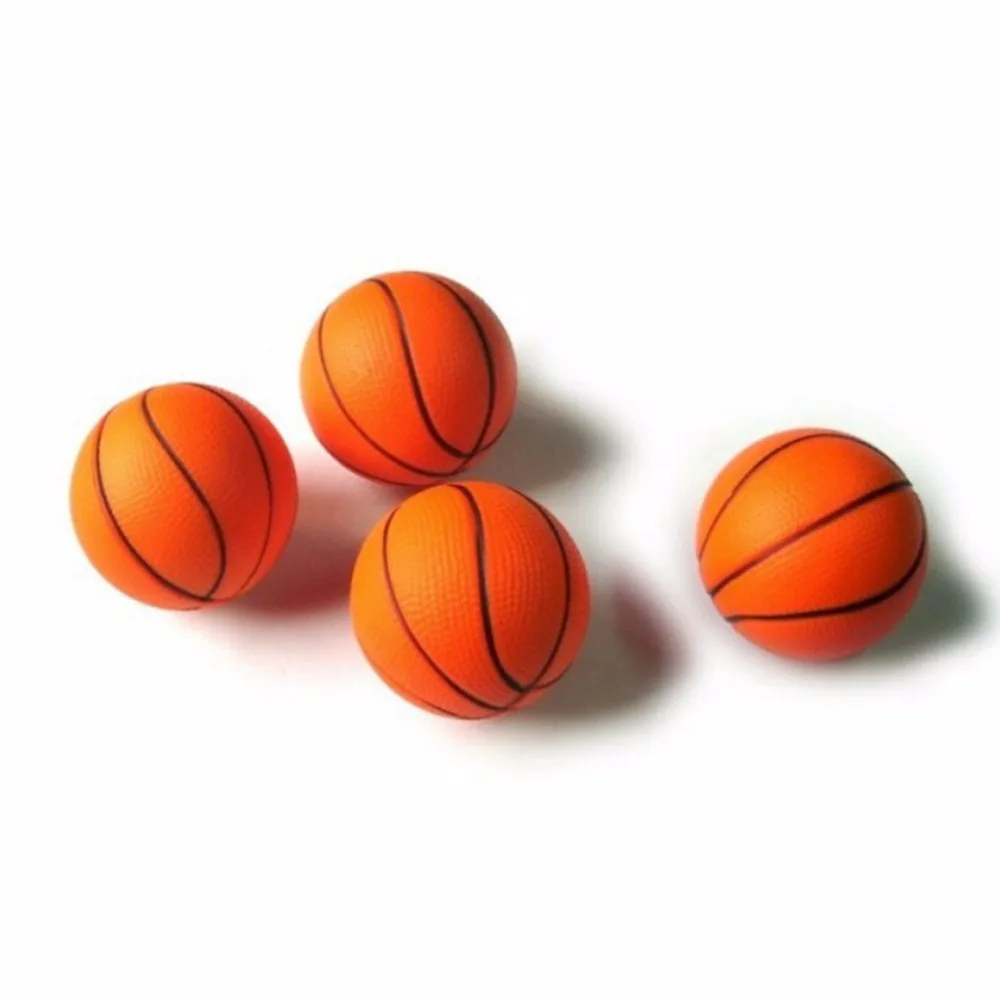 Marka yeni Sıcak 6.3 cm Sıkma Topu El Egzersiz Turuncu Mini Basketbol El Bilek Stres Giderici PU Köpük Topu çocuk için oyuncak Yetişkin