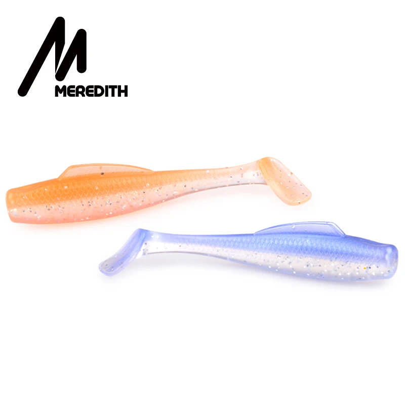 MEREDITH 8 adet DieZel Minnow Balıkçılık Yemler 80mm 5.9 g Balıkçılık Yumuşak Lures Silikon Yapay Yüzmek Plastik Balıkçılık Lures Wobblers