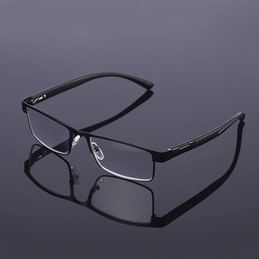 Metal Çerçeve Erkekler okuma gözlüğü Vintage İş Hipermetrop Gözlük Göz Koruması Ultra Hafif Gözlük Erkek Okuma Gözlükleri