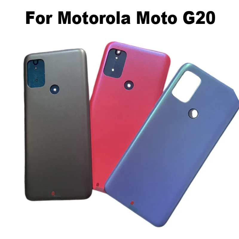 Motorola Moto G20 arka Pil Kapağı Arka Kapı Paneli Konut Case XT2128 - 1 XT2128-2