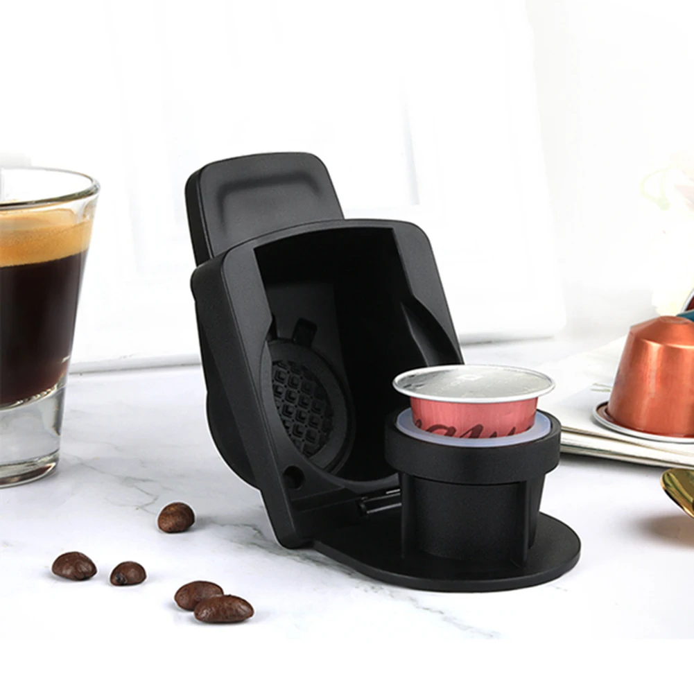 Nespresso Kapsül Adaptörü Paslanmaz Çelik Uyumlu Yeniden Kullanılabilir Coffeeware Pod Dolce Gusto Kahve Makinesi Parçaları için