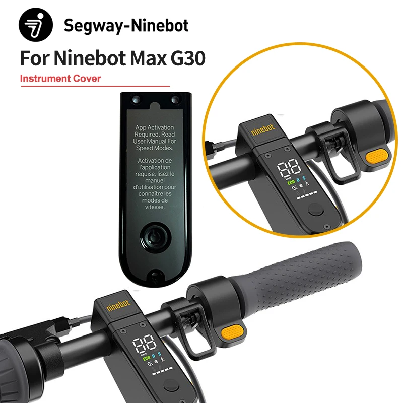 Orijinal Enstrüman Kapak Montaj Kiti Ninebot MAX G30 Akıllı Elektrikli Scooter Kaykay Enstrüman Kapak Parçaları