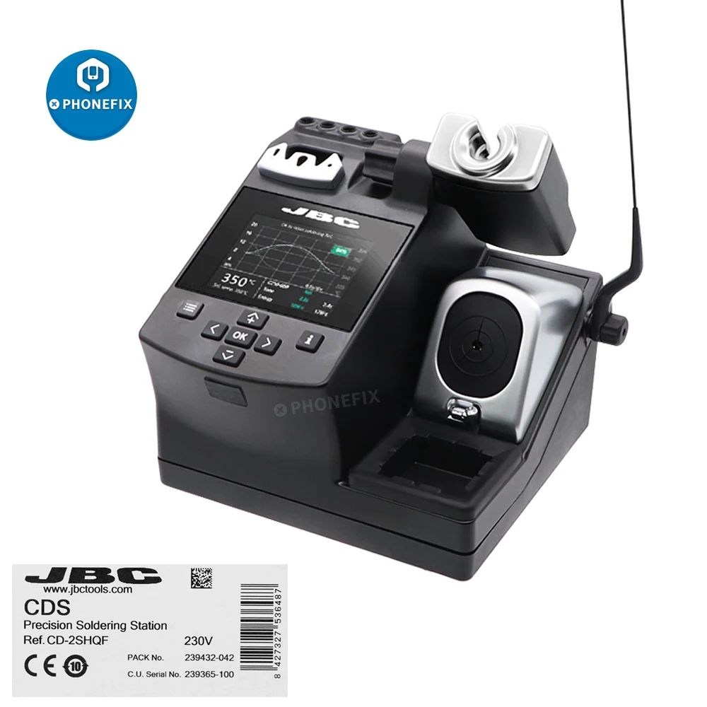 Orijinal JBC Lehimleme istasyonu JBC CD - 2SE İle T210-A Hassas Amaçlı Kolu JBC özel ısıtma sistemi telefon tamir için