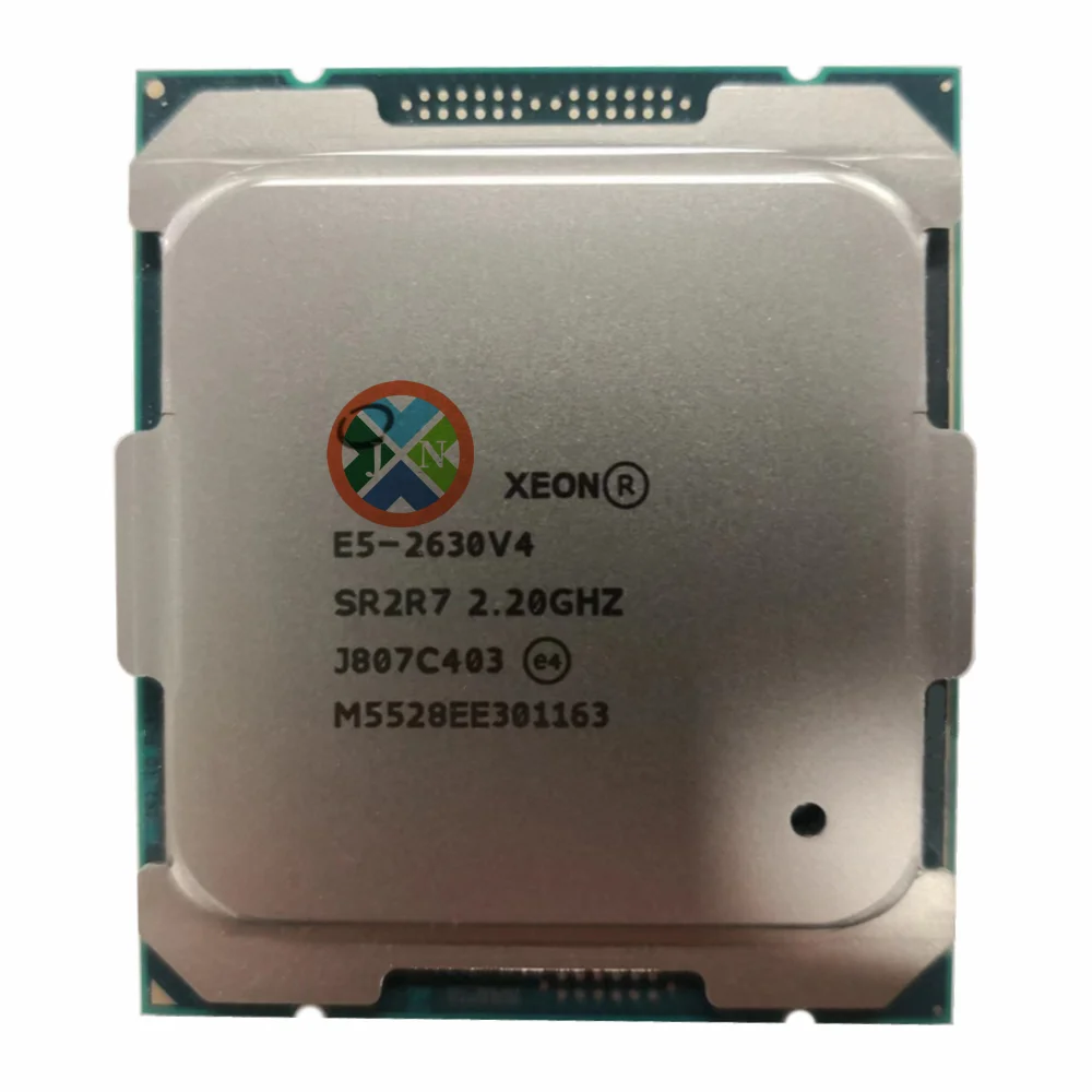 Orijinal Xeon E5-2630V4 2.20 GHZ 10 Çekirdekli 25 MB SmartCache E5 2630 V4 E5-2630V4 FCLGA2011-3 85 W ücretsiz kargo