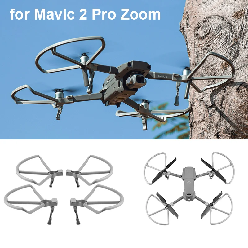Pervane Guard DJI Mavic 2 Pro Zoom Drone Bıçak Koruyucu Kafes Kapak Yükseklik Uzatıcı İniş takımı Drone Aksesuarları