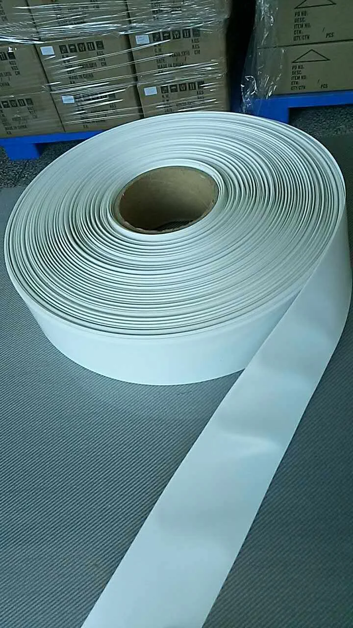PVC ısı Shrink boru 18650 Pil sarma Beyaz 52/54/60/70/80/110 / 165mm geniş Lipo pil için Film bant