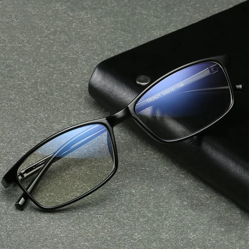 TR + Metal Gözlük Çerçevesi Kadın Erkek Gözlük gözlük çerçeveleri Anti-mavi ışık gözlük göz gözlük çerçevesi 0 ila-600 ZN14