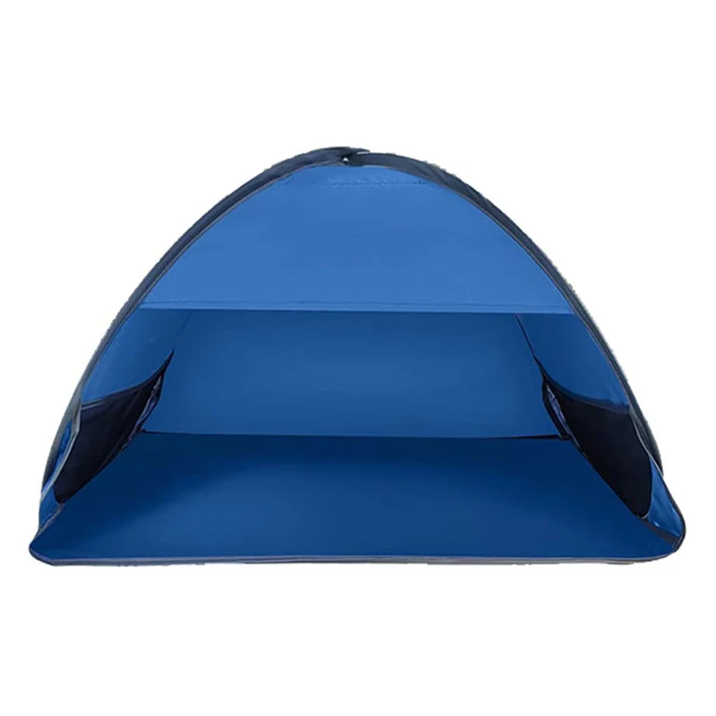 UV Koruma Güneş Barınak Küçük Tente Mini Kafa Çadır Hızla Katlanır Gerilmiş Şemsiye Taşınabilir Açık Kamp plaj çadırı