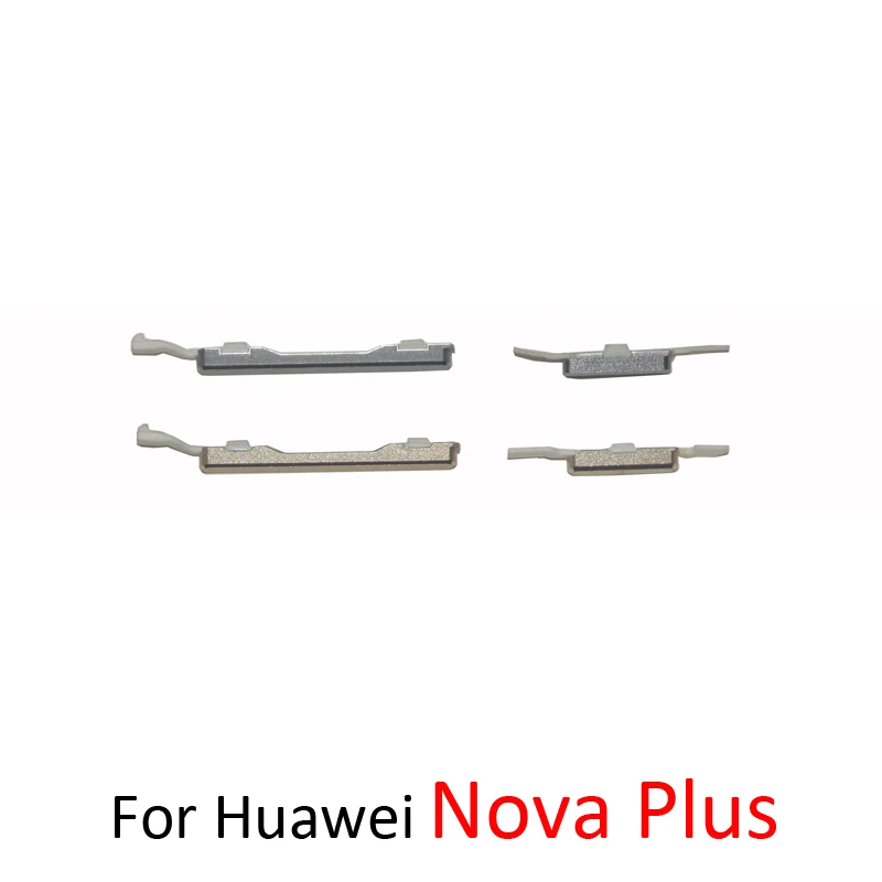 Yeni Güç Ses Düğmesi Huawei Nova Artı Orijinal telefon kılıfı Çerçeve Harici Açık Kapalı Yan Anahtar