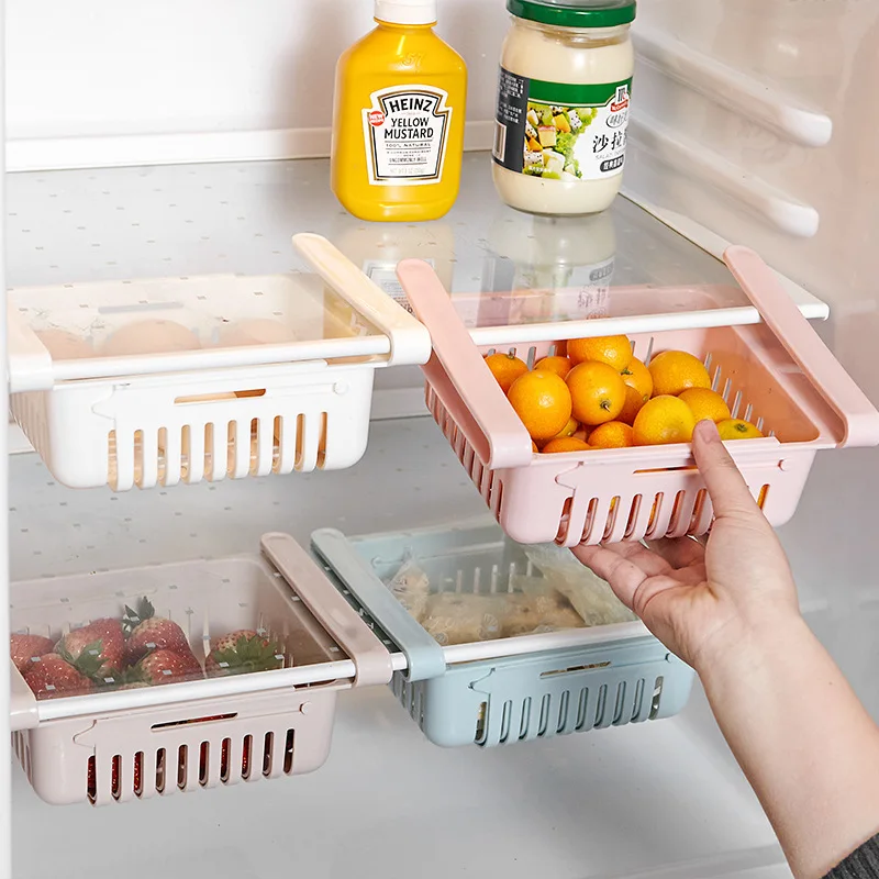 Yeni Mutfak Depolama Depolama Buzdolabı saklama kutusu Buzdolabı Organizatör Buzdolabı Konteyner Kutusu Yumurta Meyve Organizatör Depolama
