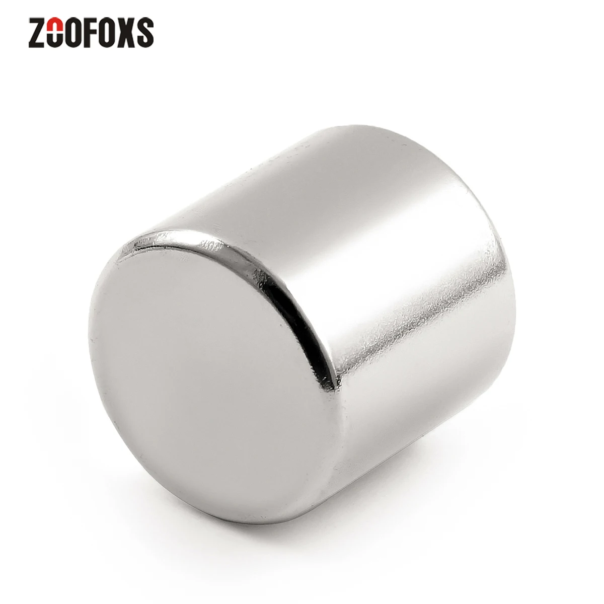 ZOOFOXS 1 adet 20x20mm N35 Yuvarlak Silindir Neodimyum Mıknatıs Nadir Toprak Süper Güçlü 20x20mm Kalıcı Mıknatıslar 20*20mm
