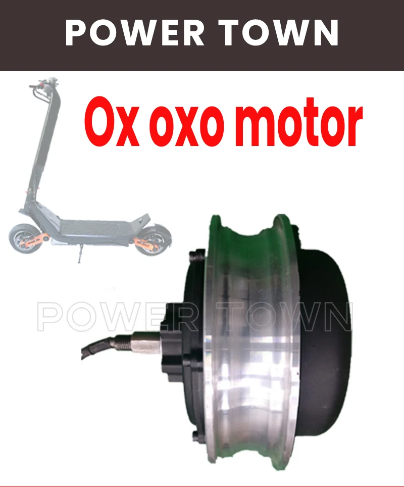 ÖKÜZ OXO Elektrikli Scooter Motoru için Orijinal Arka Motor Ön Motor
