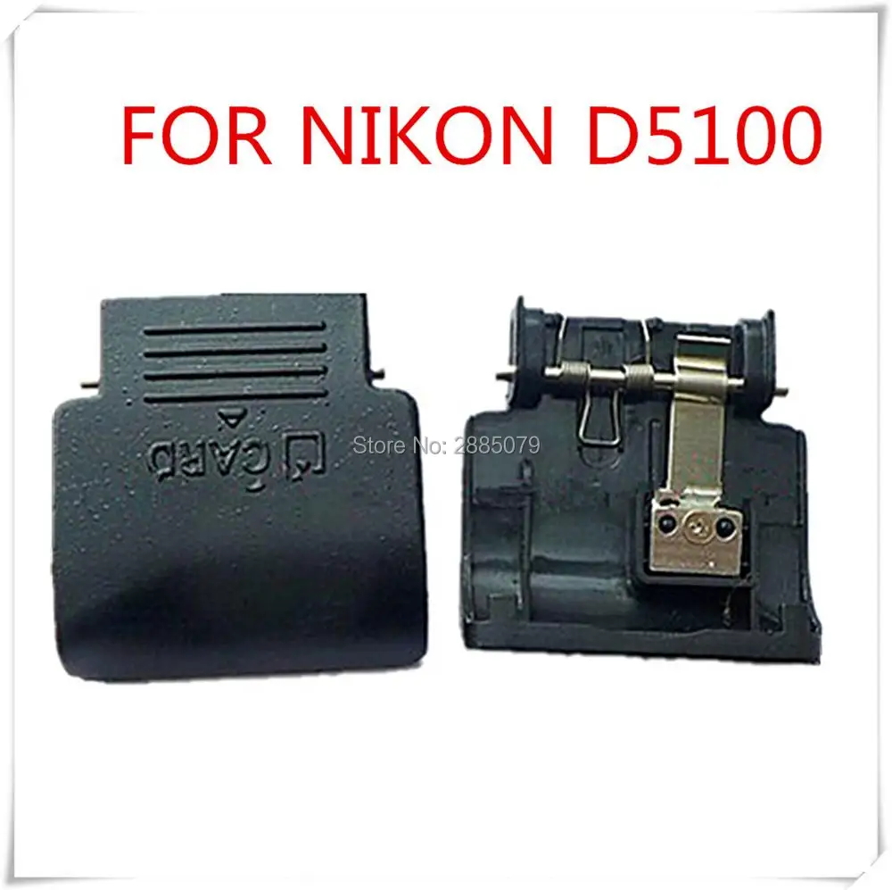 Ücretsiz kargo! 100 % YENİ Nikon Orijinal SD Hafıza Kartı Kapı Kapak D5100; Kamera Tamir parçaları